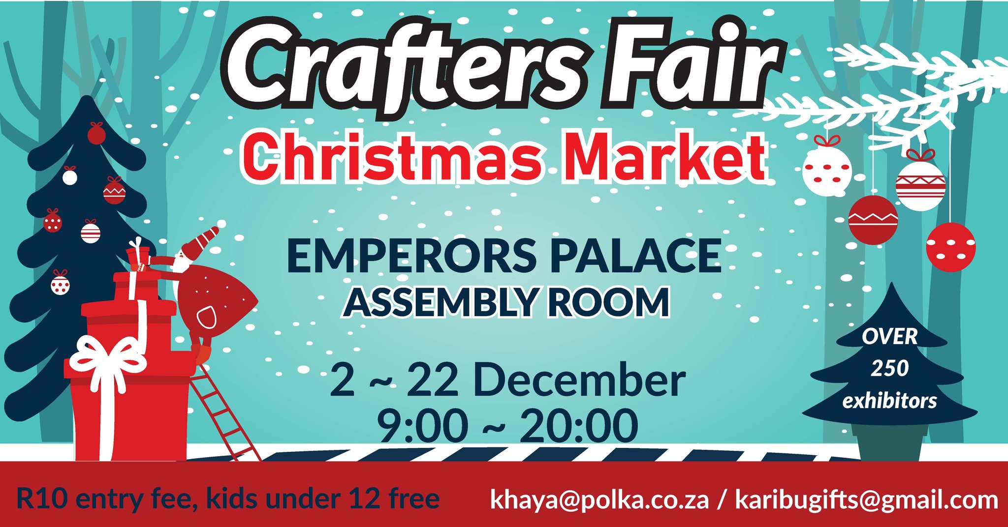 Crafters Fair Christmas Market - Kempton Park